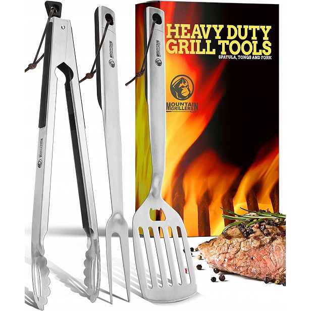 Mountain Grillers Sada nástrojů pro grilování 3 balení grilovacího náčiní