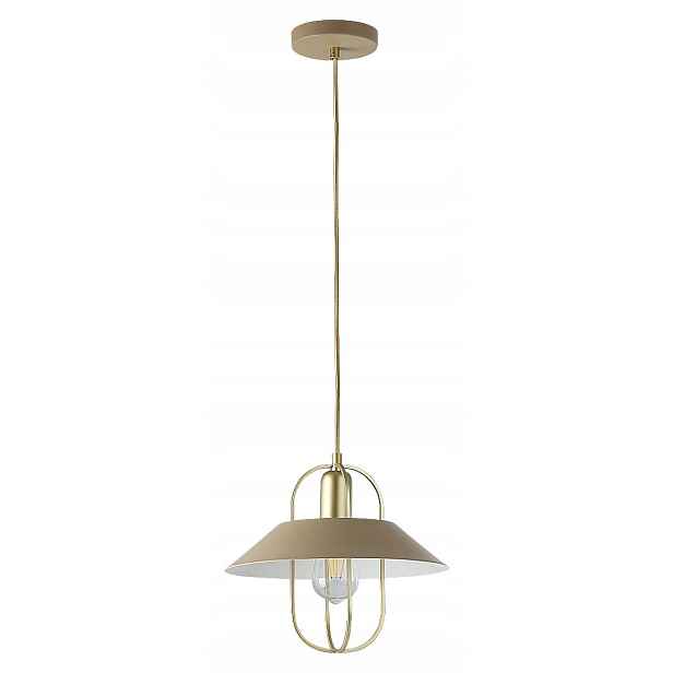 Rabalux Závěsná lampa Nesrin Zlatá Industriální E27 1x40W Ø30 cm
