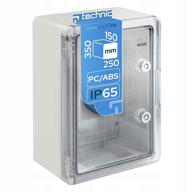 Rozvaděč Skříňka Elektrická skříň N/t 250x350x150 mm Abs IP65 IK10