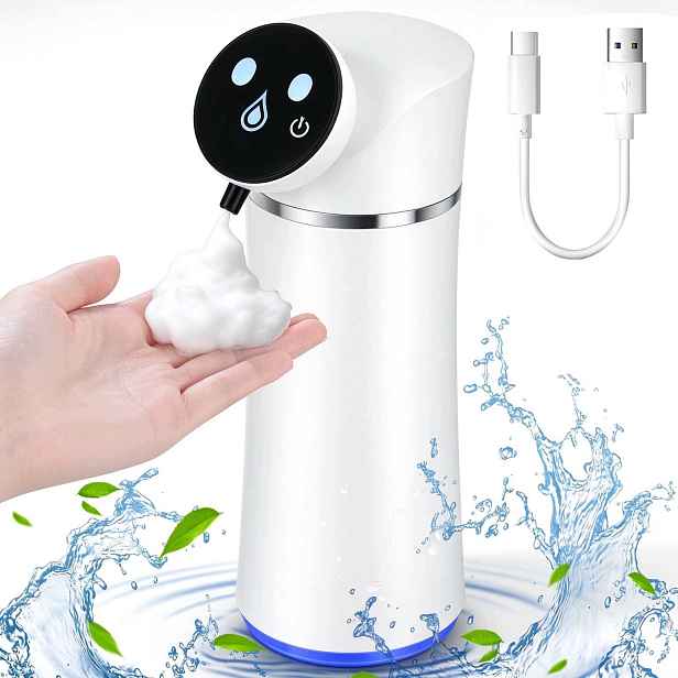 Dávkovač Pěnového Mýdla 420 ML Automatický Bezdotykový Usb Dávkovač
