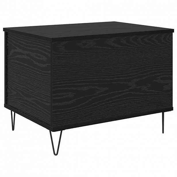 vidaXL Konferenční stolek Černý dub 60 x 44,5 x 45 cm Kompozitní dřevo