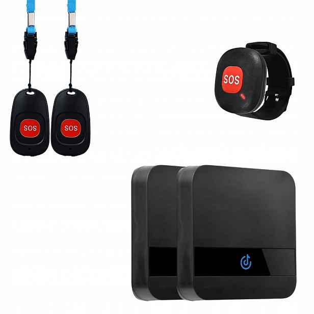 Alarm Pro Seniory Se Staršími Nemocemi, Tlačítko Přivolání Pomoci, NÁRAMEK3+2