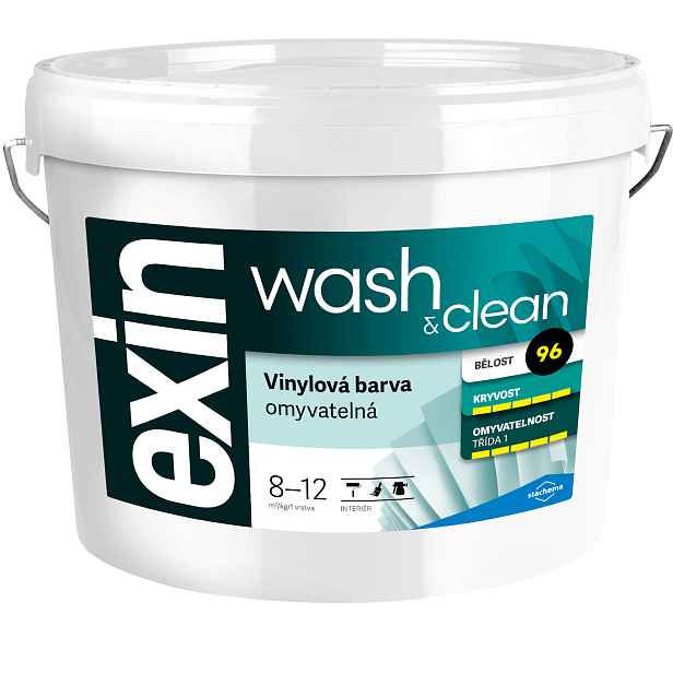 Barva vinylová Stachema EXIN WASH&CLEAN bílá 7 kg