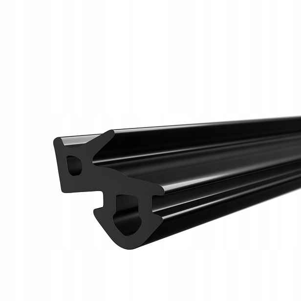Okenní těsnění pro okna Pvc Černá Elastická Veka S-1126 100 m