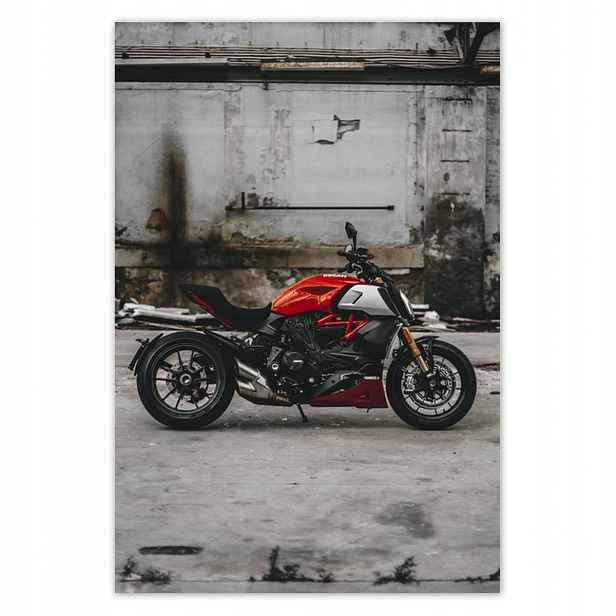 Plakáty 125x185 Červené Ducati Motocykl
