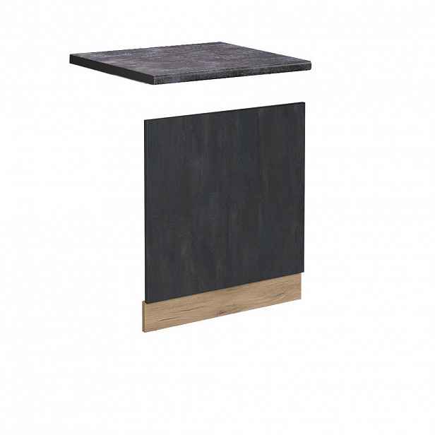 Vicco PŘEDNÍ PANEL R-Line Černý beton 60 cm PD Antracit