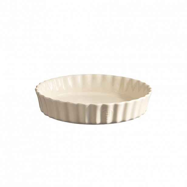 Emile Henry Forma koláčová kulatá 24cm, slonová kost 026024