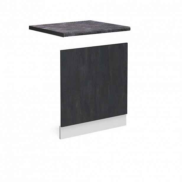 Vicco PŘEDNÍ PANEL R-Line Černý beton 60 cm PD Antracit