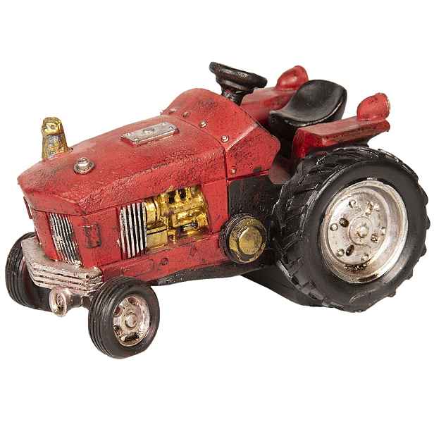 Dekorace traktor - 14*9*9 cm Clayre & Eef