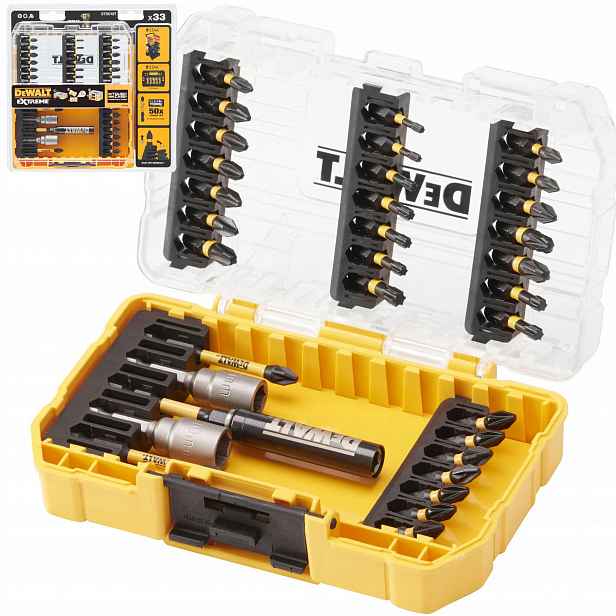 Sada Bitů A Adaptérů Ph Pz Torx Flextorq Dewalt DT70742T
