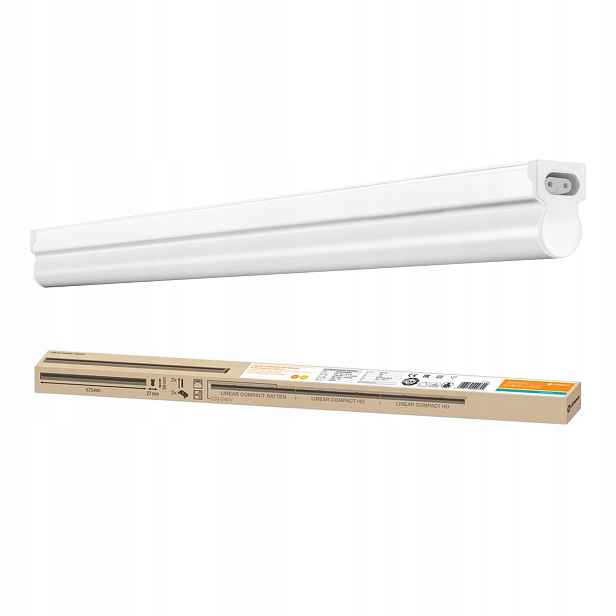 Lampa Lineární osvětlovací lišta 10W 1000lm 3000K Bílá Batten