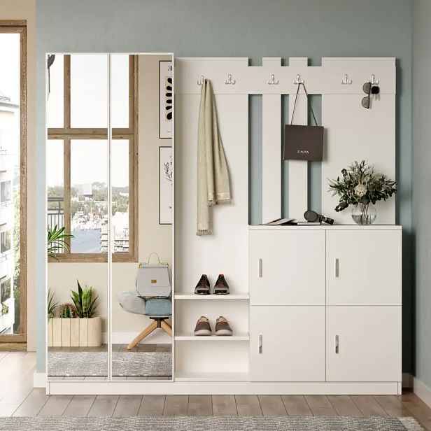 Casarredo Předsíňová sestava KINTA - bílá