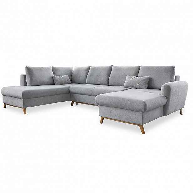 MID.YOU SEDACÍ SOUPRAVA, textil, světle šedá
