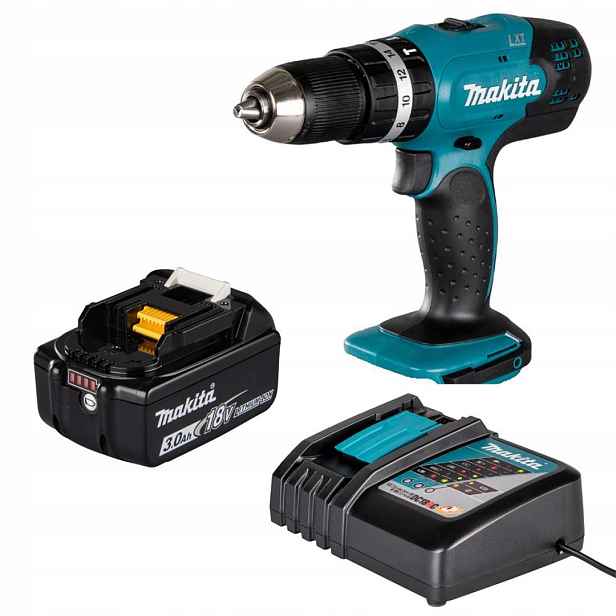 Akumulátorový aku vrtačka Makita DHP453RFX8 18V 1x3Ah Lxt
