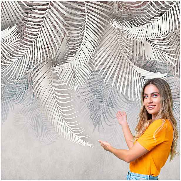 Fototapeta Visící Palmové Listy 392x280 WL07 W