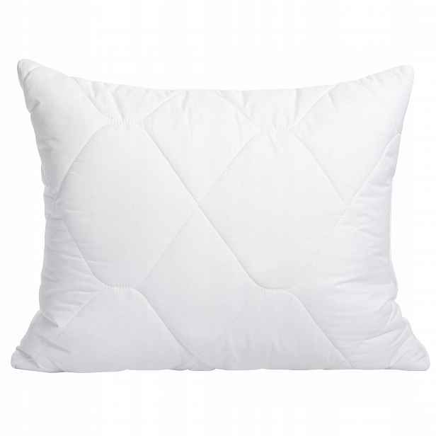 Polštář na spaní antialergický Silver 70x80 cm bílý prošívaná