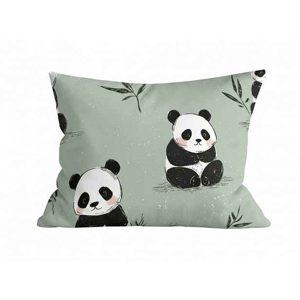 Povlak na polštář z mikrovlákna PANDA RELAX 70x90 cm, mentolový