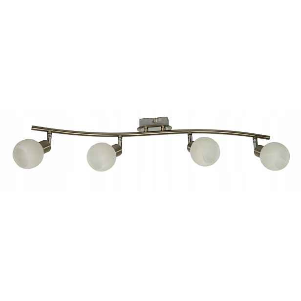 Saténově bílá osvětlovací lišta 4XG9 Alabaster 94-07162 Candellux