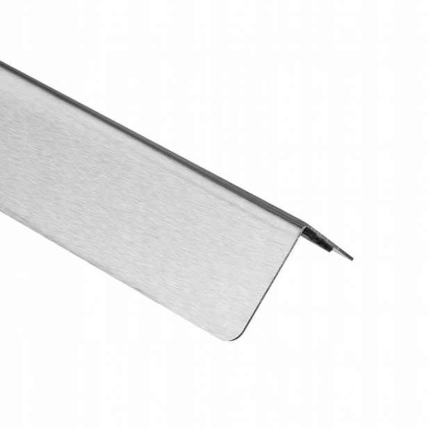Rohový nástěnný 38x38 mm nerezový 10 Ks sada s páskou 3M ochrana úhlu