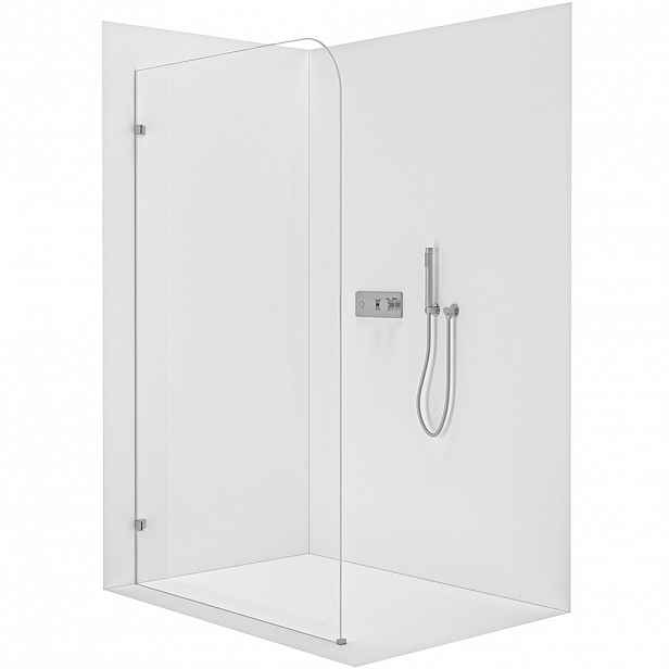 Sprchová zástěna Walk-in Orbis L/P - 8 mm - chrom, transparentní sklo - 90x200 cm