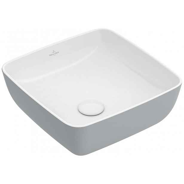 Villeroy & Boch Artis - Umyvadlo na desku, 41x41 cm, French Linen 417841BCT7