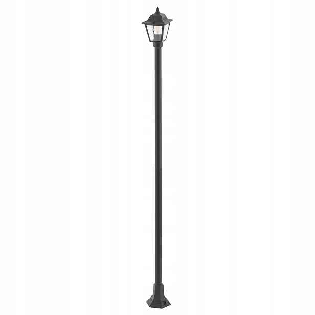 Klasická černá zahradní lampa Nowodvorski
