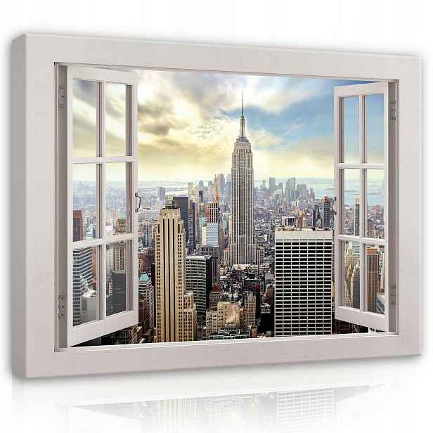 Obraz 100x75 New York krajina města mrakodrapy Empire State Building
