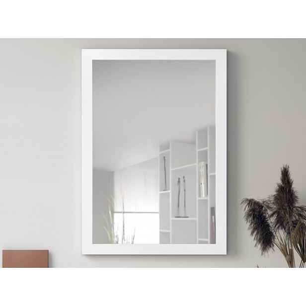 Nástěnné zrcadlo Thea 48x68 cm, bílé