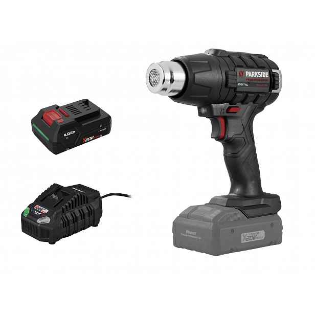 Parkside Performance® Aku horkovzdušná pistole Pphlga 20-Li B3, Smart 4 Ah