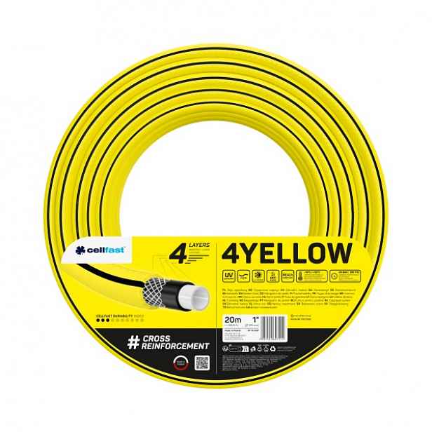 Hadice 4 Yellow 1'' 20 M