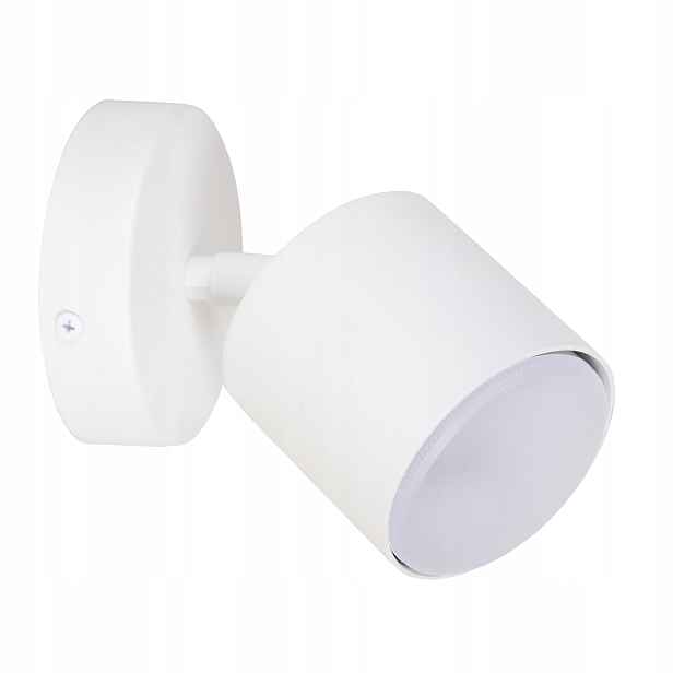 Sigma Lighting Nástěnné svítidlo Mila Bílé Kulatý pohyblivé svítidlo 1xGX53 12W