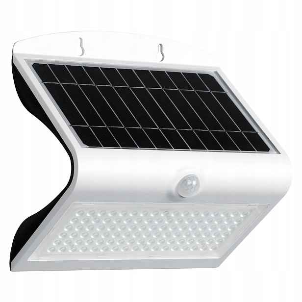 Solární lampa Led 6.8W Butterfly EKO3997 se senzory, IP65, bílá Eko-Light