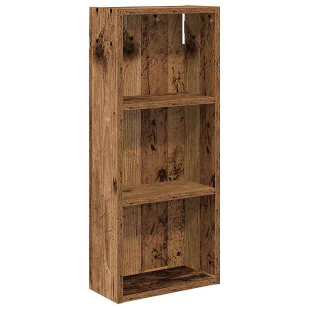 vidaXL Koupelnová nástěnná skříňka Staré dřevo 30 x 14 x 70 cm
