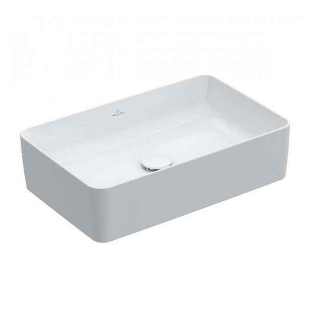 Villeroy & Boch Collaro - Umyvadlo na desku, 56x36 cm, CeramicPlus, Stone White 4A2056RW