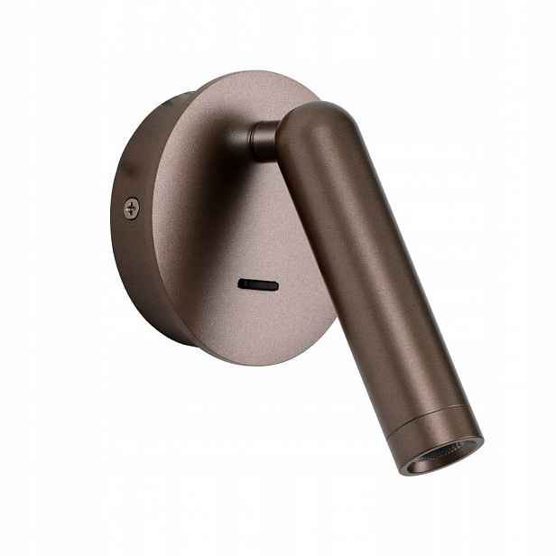 Carda, Moderní, kávová nástěnná lampa, pohyblivá, Led, 2,5W, 3000K
