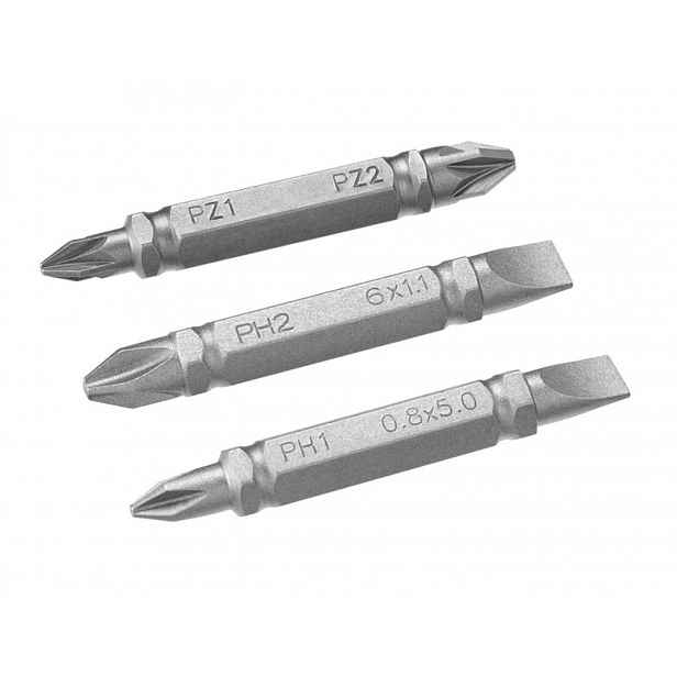 Stanley - 3dílná sada oboustranných bitů, délka 48 mm STA61381-XJ