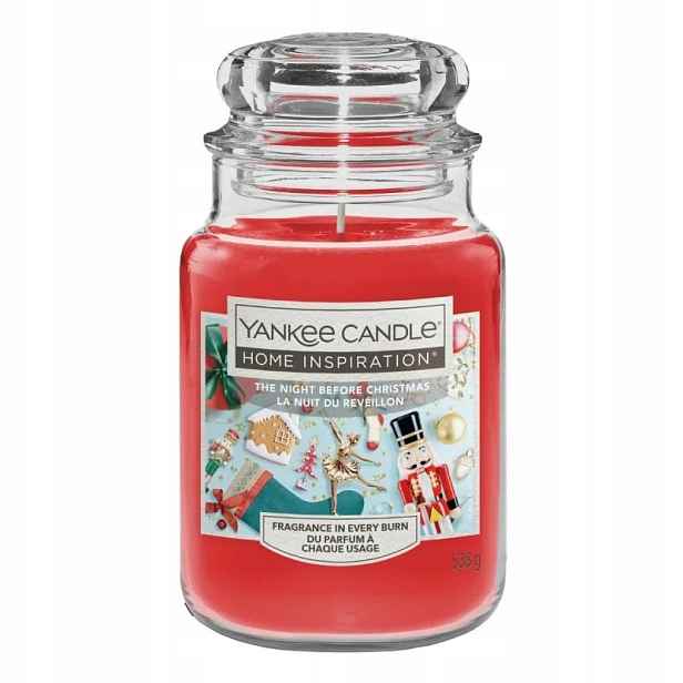 Velká svíčka The Night Before Christmas Home Inspiration Yankee Candle