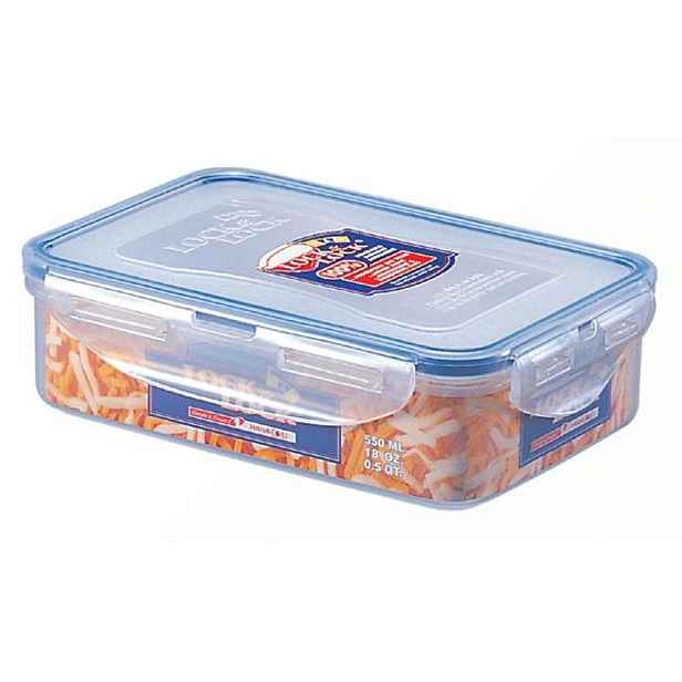 LOCKNLOCK DÓZA NA POTRAVINY LOCK 18,1X12,8X5,2CM 550ML PLAST_hamashop