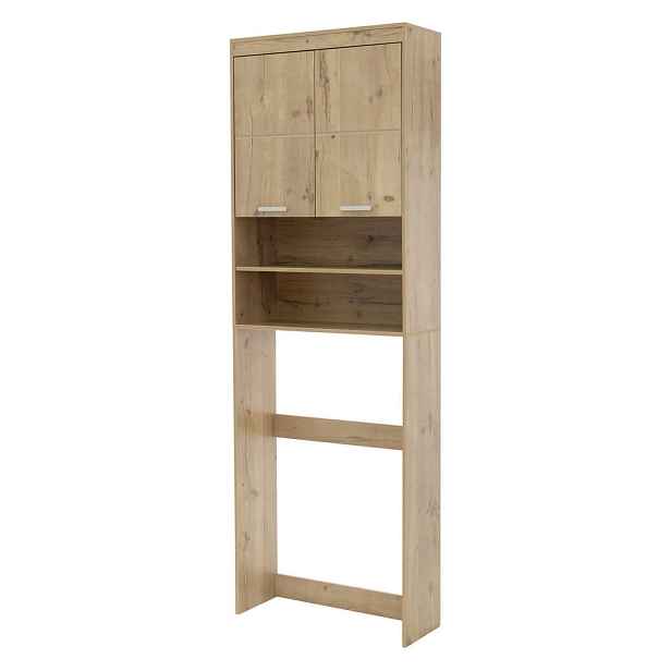 ML-DESIGN SKŘÍŇ NA PRAČKU 187,5 x 63 cm v dubovém vzhledu