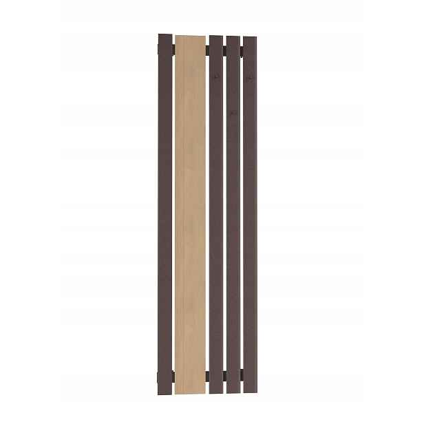 Dekorativní panelový radiátor Bello wood hook 100/52 Bordo