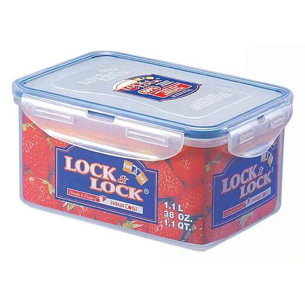 LOCKNLOCK DÓZA NA POTRAVINY LOCK 18,1X12,8X8,8CM 1,1L PLAST_hamashop