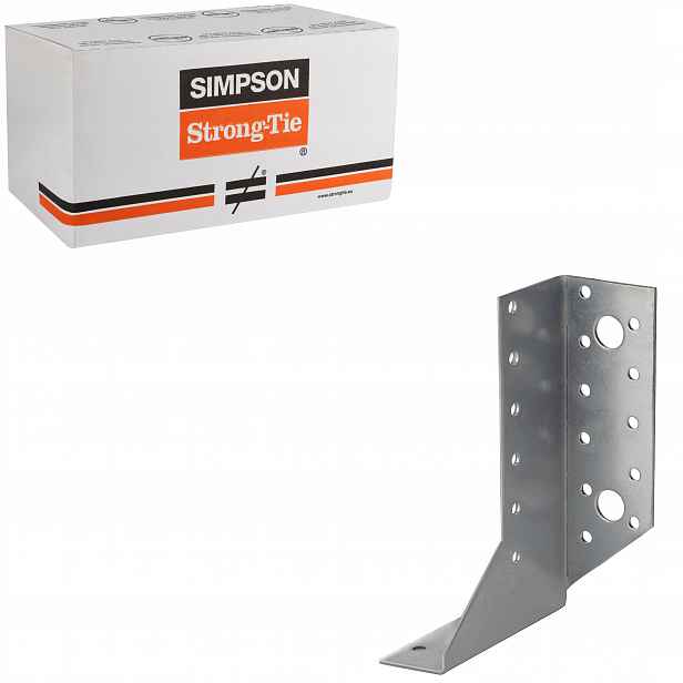 Dělené věšáky na nosníky 138 mm 2 mm 50 ks Pravé Simpson SDED340/30
