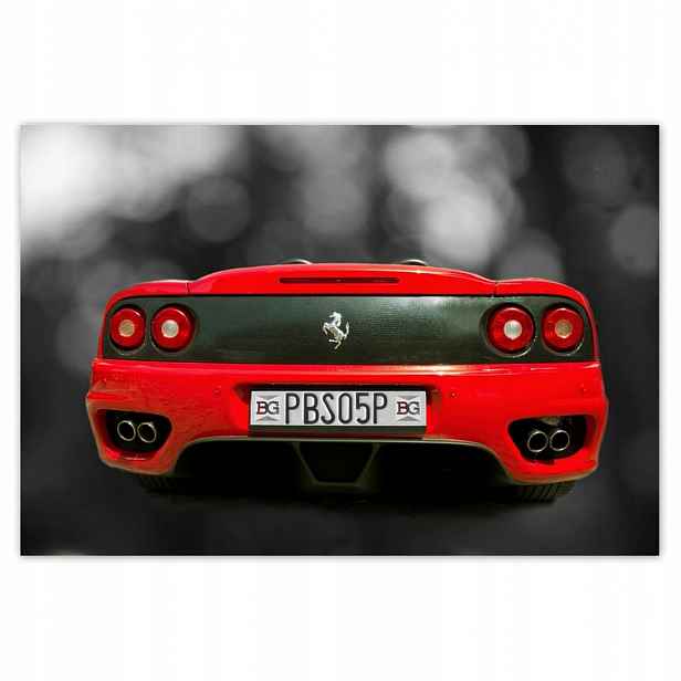 Plakáty 185x125 Červené Ferrari