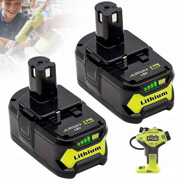 Akumulátor Pro Ryobi, Kompatibilní S Ryobi RB18L50 RB18L25 P102 P103 P104