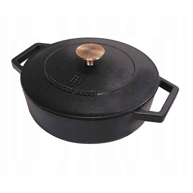 BH-6494 Zapékací Mísa litinový 4,6 l Berlinger Haus Black Rose Collection