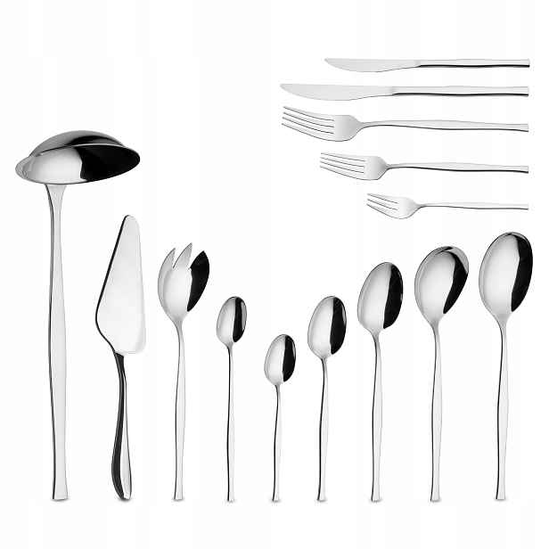Sada příborů pro 9 osob Berlinger Haus Black silver BH-2762