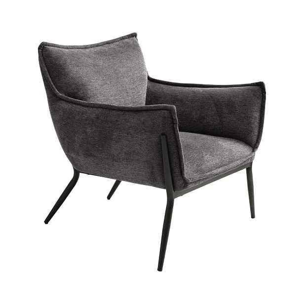 Šedé relaxační křeslo Calgary – Unique Furniture
