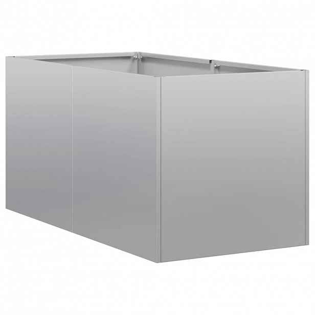 vidaXL Truhlík 40x80x40 cm pozinkovaná ocel