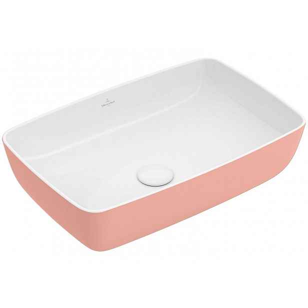 Villeroy & Boch Artis - Umyvadlo na desku, 58x38 cm, Powder 417258BCT0