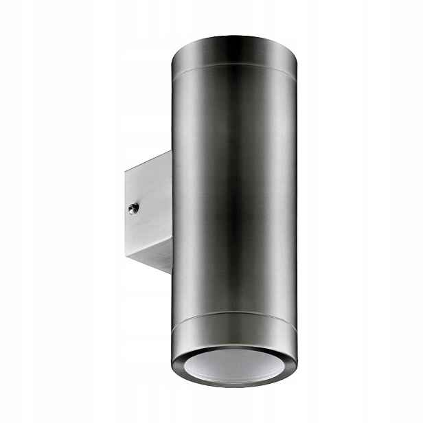 Struhm Aster Venkovní nástěnné svítidlo IP54 Chrom 21 cm 2xGU10 35W